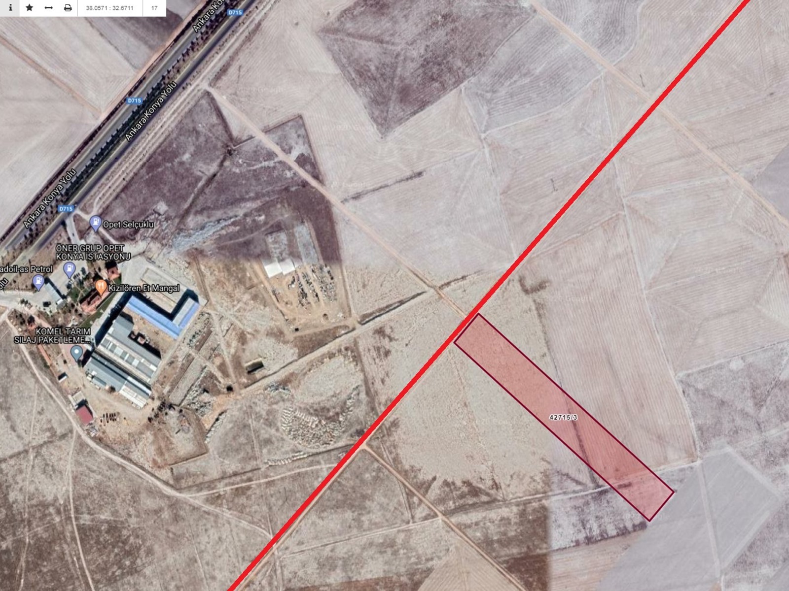 TÖMEK ANAYOLA 500mt 4990m²ÇEVREYOLU İÇİ ARAZİ
