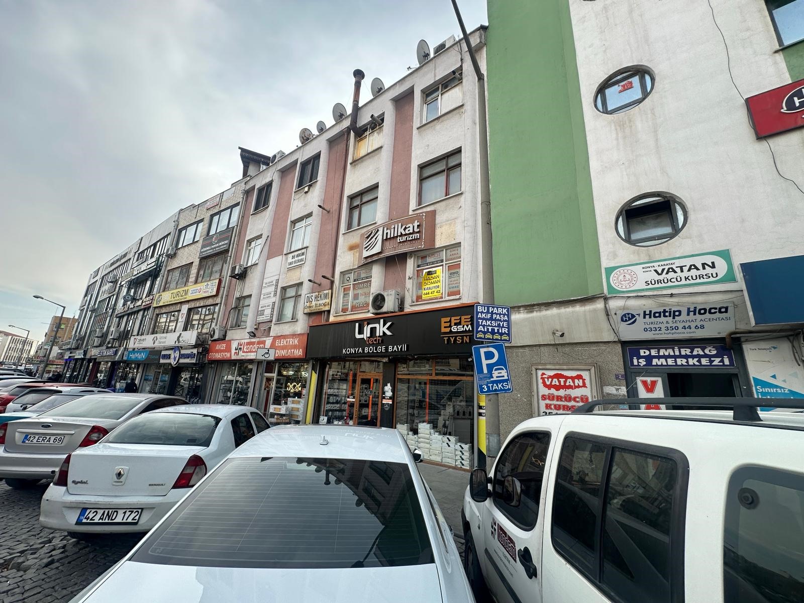 ESKİ İSTANBUL CAD ÜZERİ MEVLANA CİVARI 1+1 KİRALIK OFİS